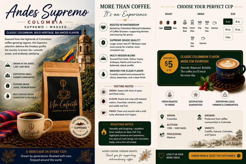 Andes Supremo Colombian